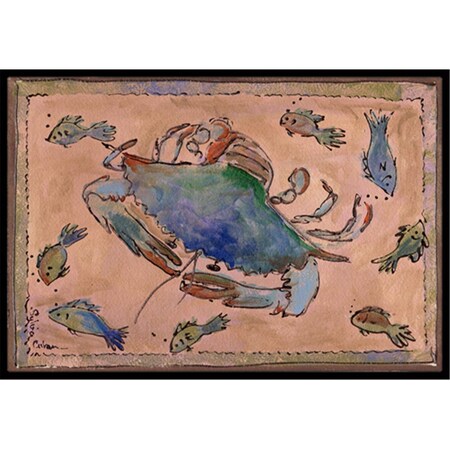 Jensendistributionservices 36 x 24 in. Crab Indoor Or Outdoor Doormat MI2554734